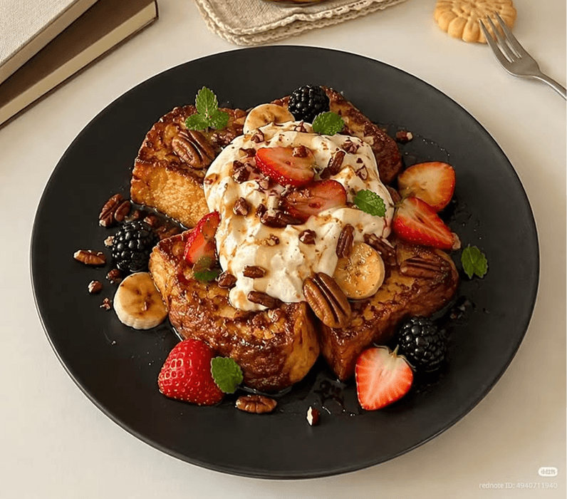 Freshly baked pastries and desserts at The Luxe Cafe